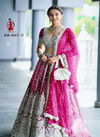 KB 1057 Desginer Heavy butterfly Net Bridal Lehenga Choli Wholesale Online